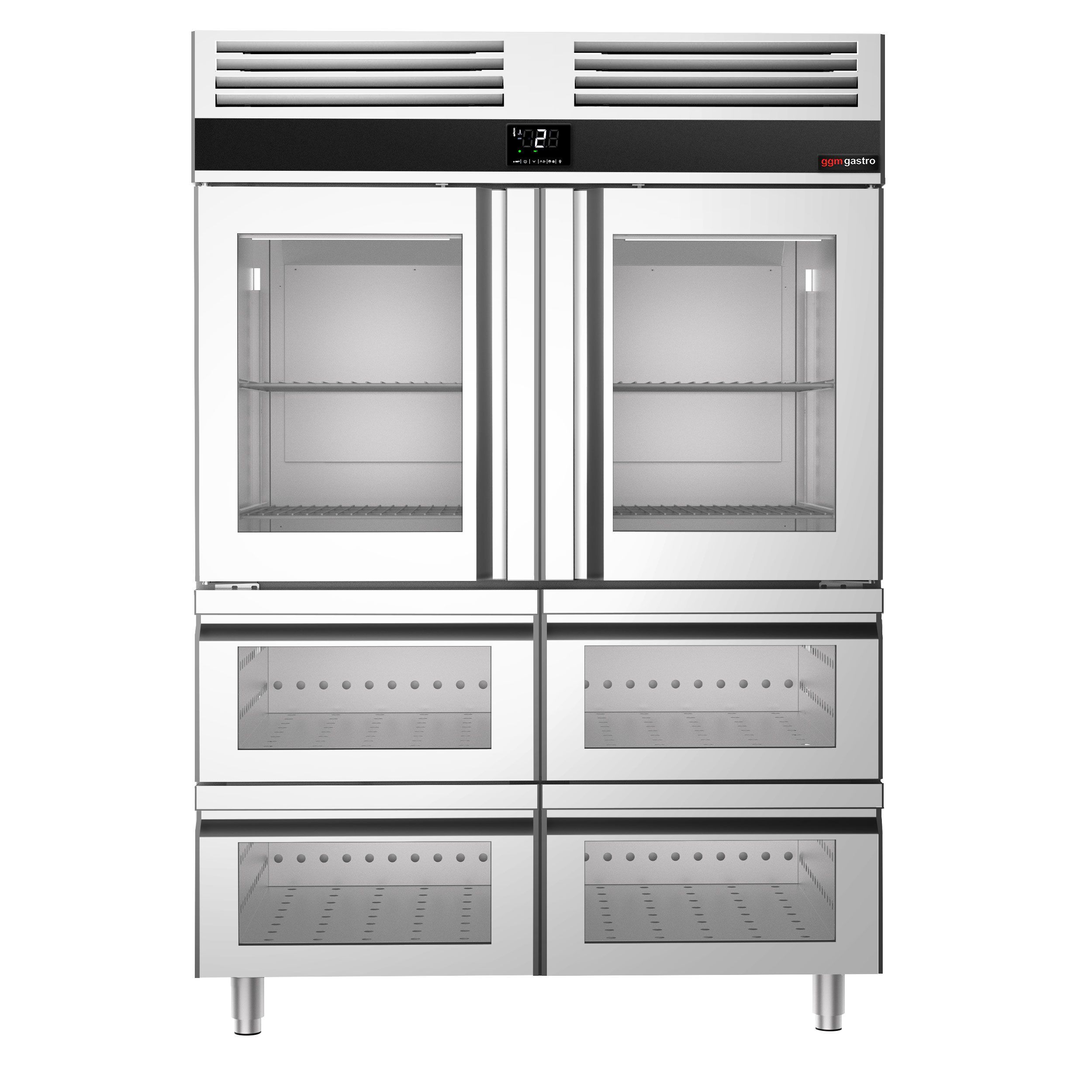 GGM Gastro PREMIUM KSF1482GS Inox hladnjak GN 2/1 1400l