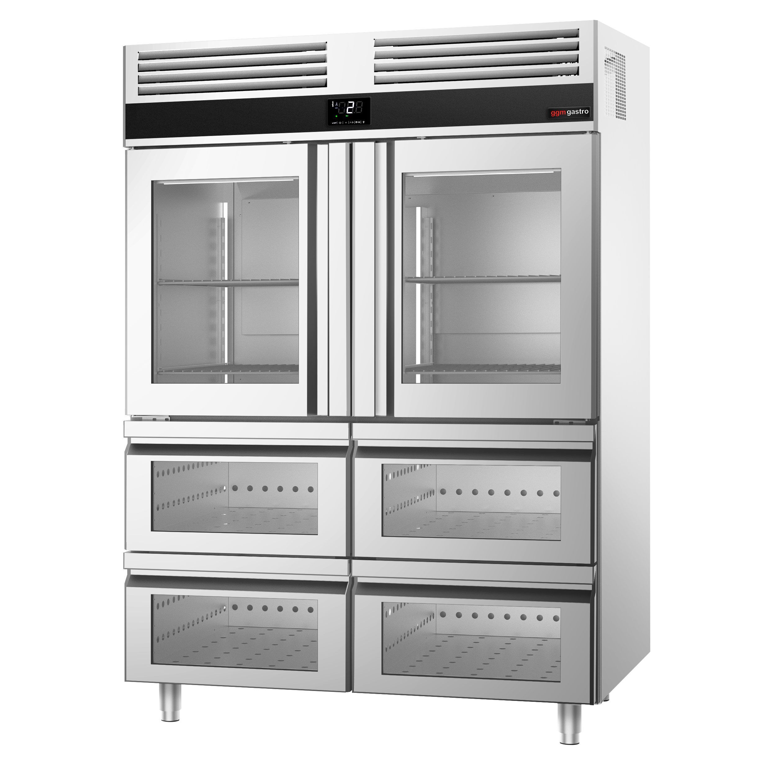 GGM Gastro PREMIUM KSF1482GS Inox hladnjak GN 2/1 1400l