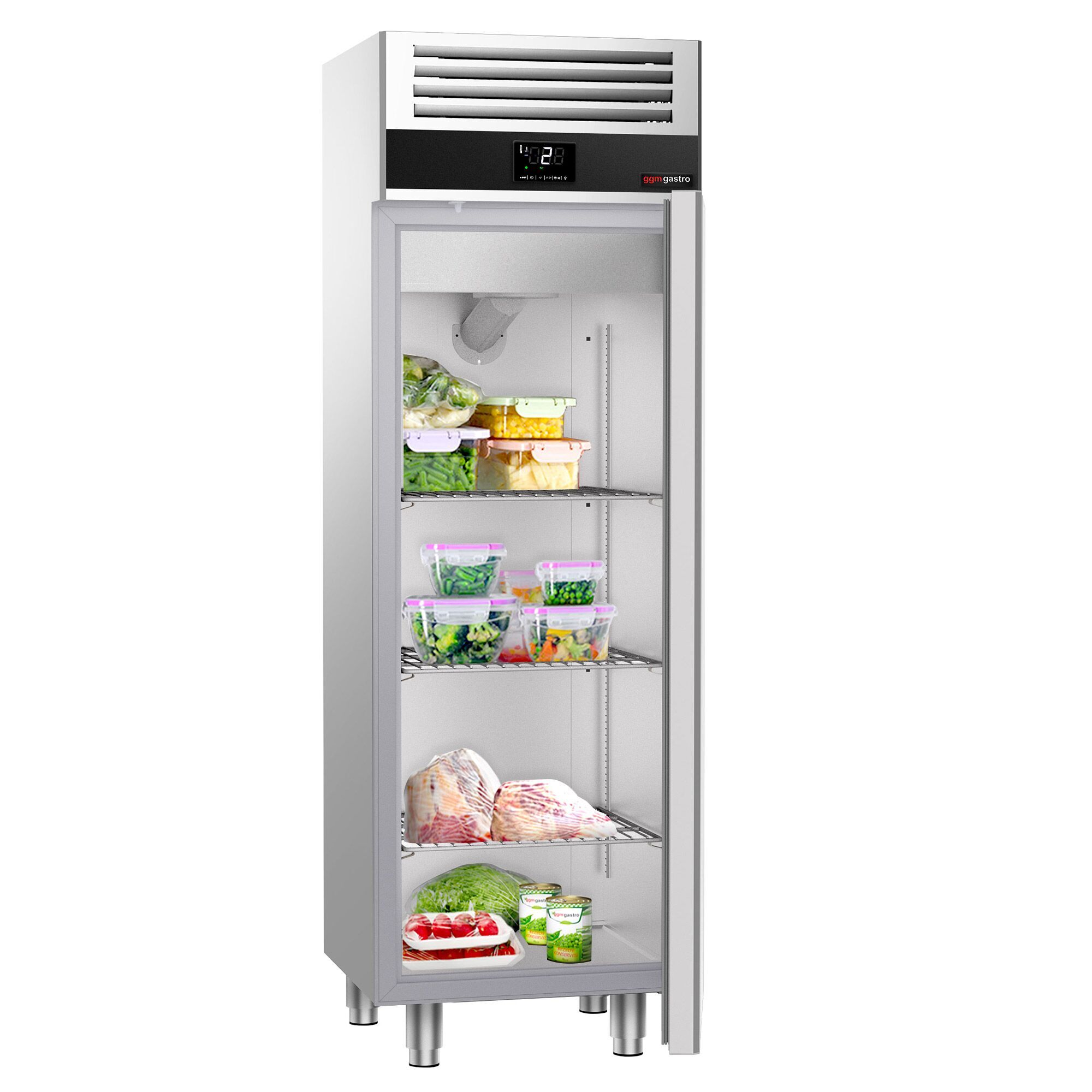 GGM Gastro Premium KSF664 Inox hladnjak 400l