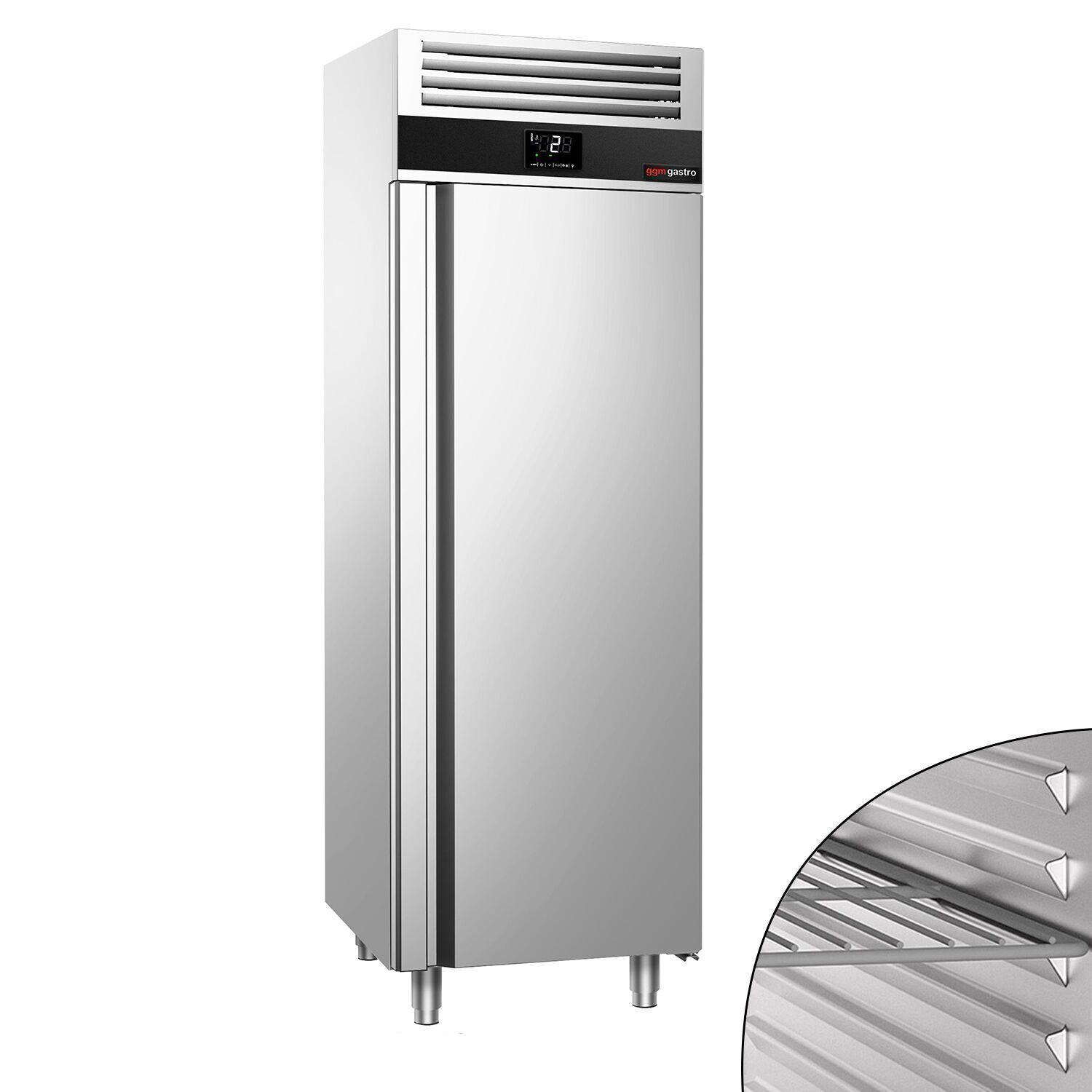 GGM Gastro Premium KSF700ET1-EF Inox hladnjak GN2/1 700l
