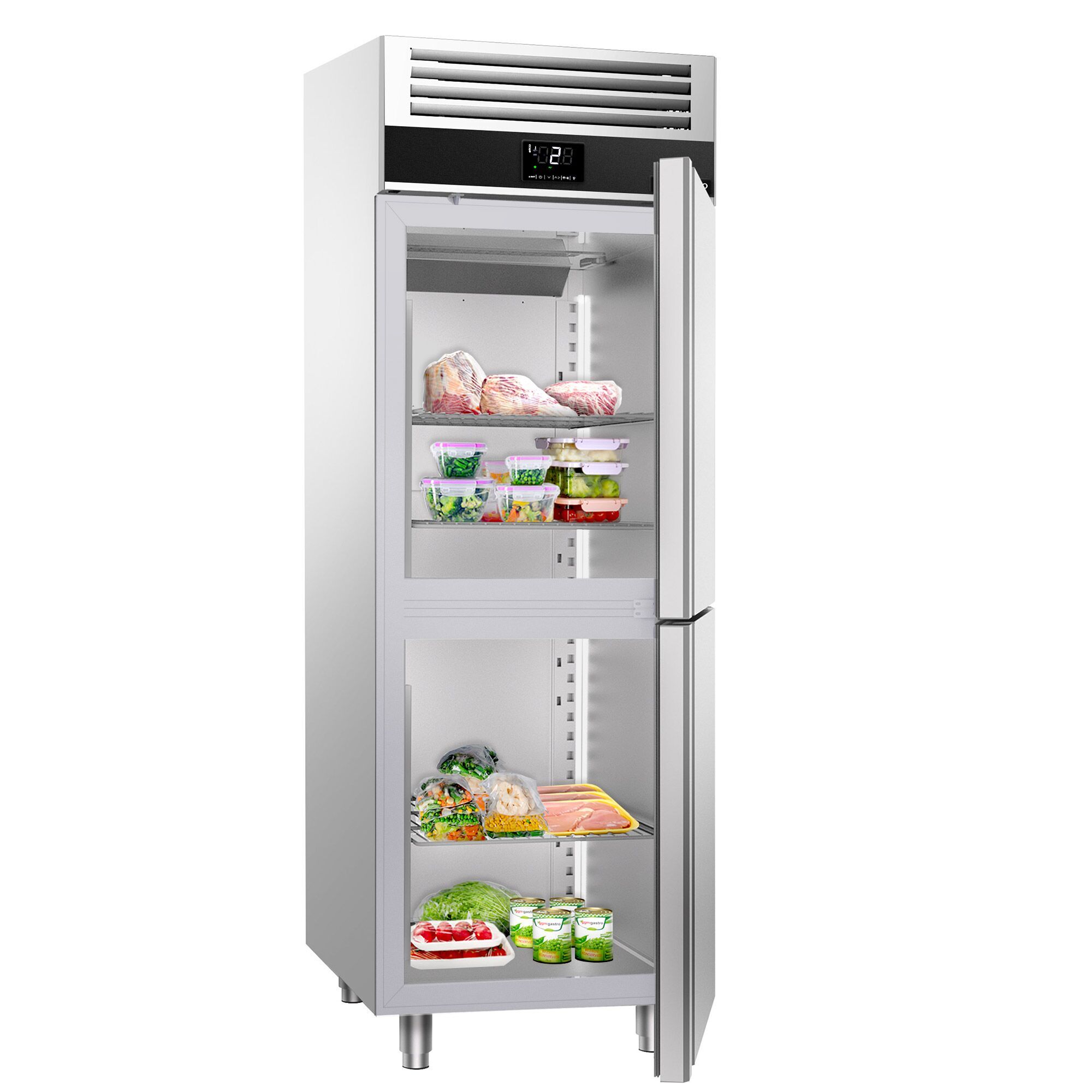GGM Gastro Premium KSF782T Inox hladnjak GN2/1 700l