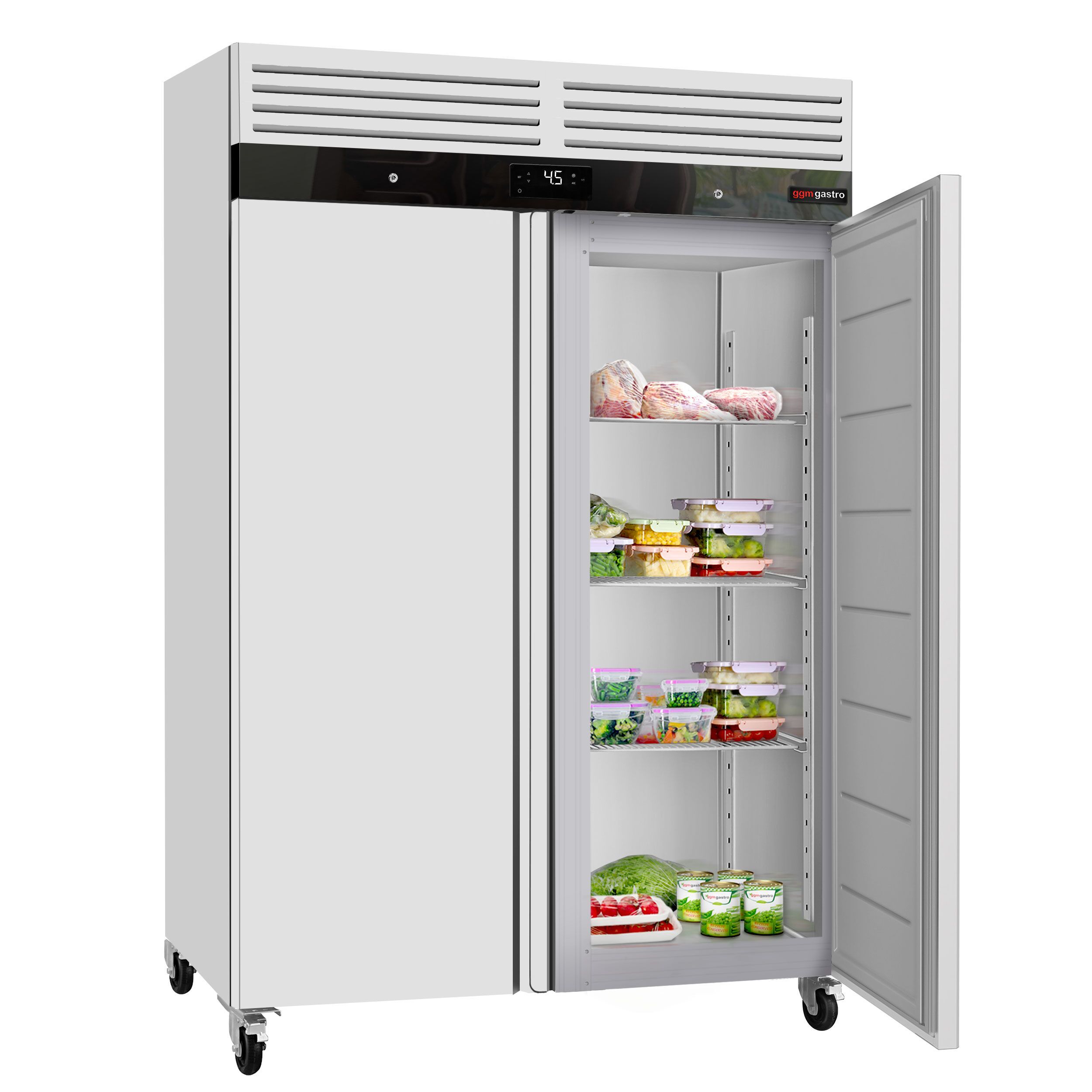 GGM Gastro KSH1400 GN 2/1 Inox hladnjak 1400l