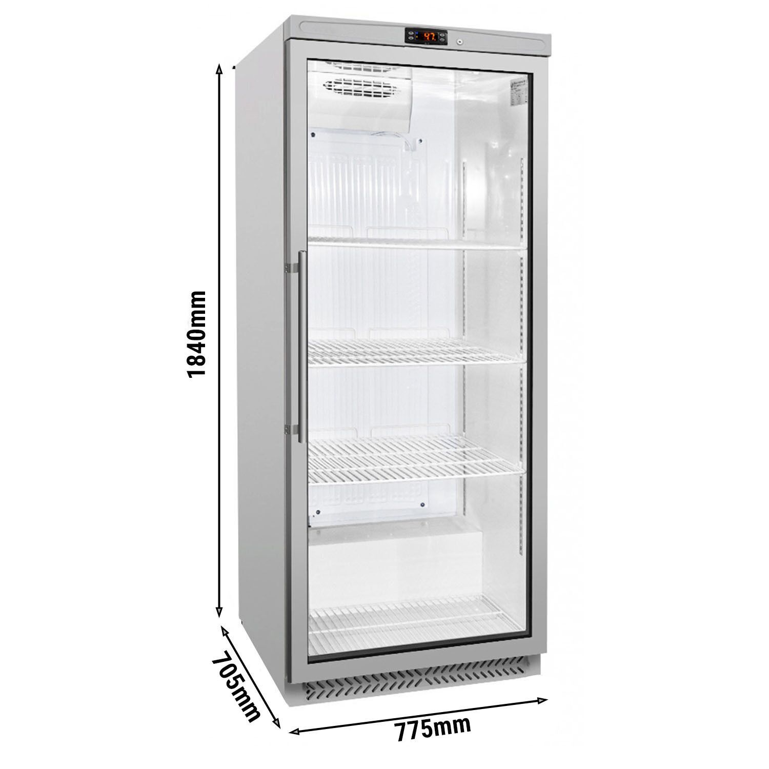 GGM Gastro KSS600GN Inox hladnjak za skladištenje 580l