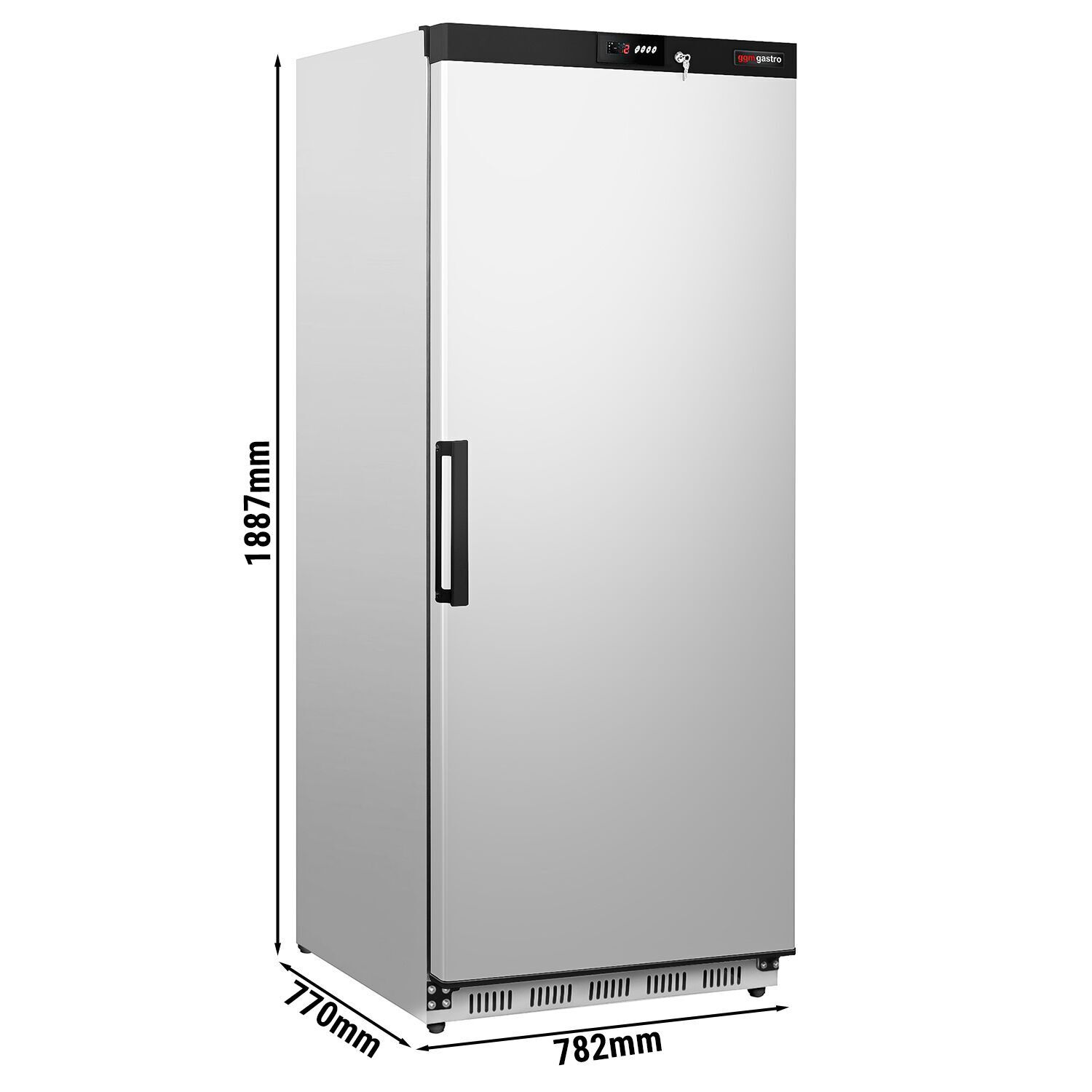 GGM Gastro PREMIUM KSS600HN Inox hladnjak za skladištenje 600l