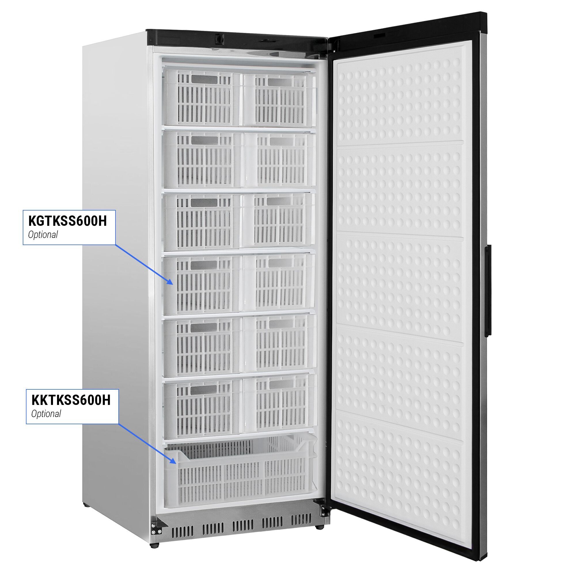 GGM Gastro PREMIUM KSS600HN Inox hladnjak za skladištenje 600l