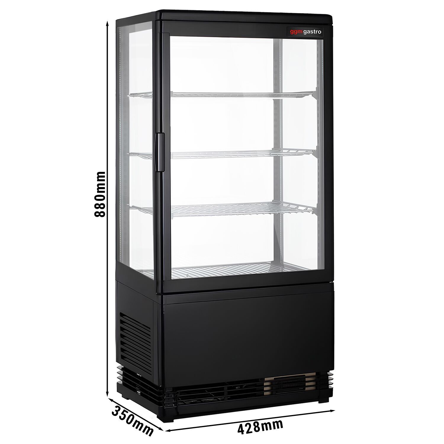 GGM Gastro PVNR72S Rashladna vitrina za kolače
