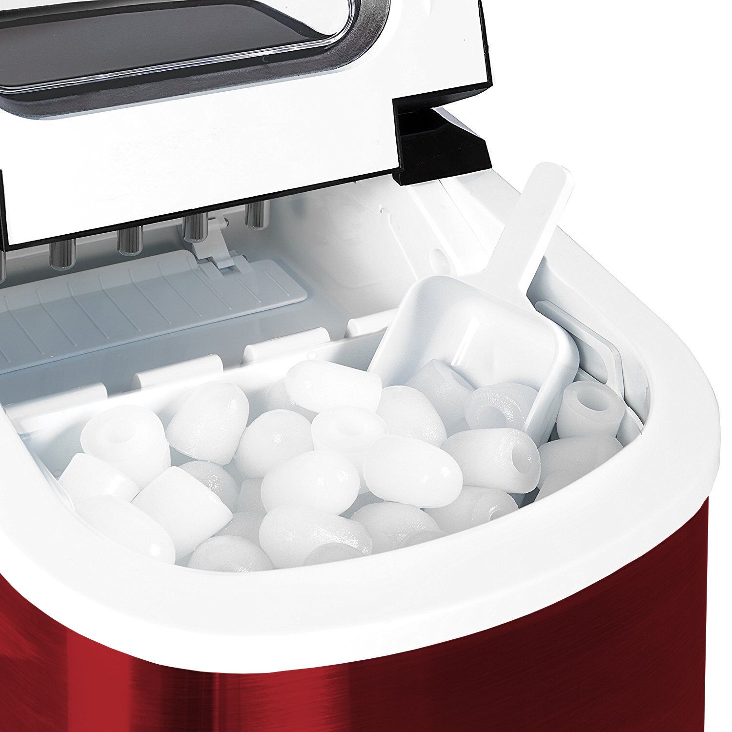 GGM Gastro EBRH12 Mini Ledomat - crveni